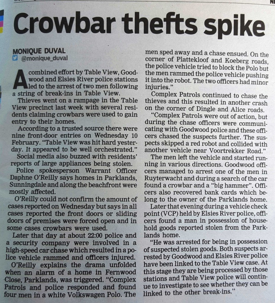 Crowbar-thefts-spike